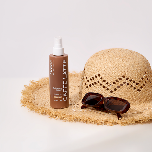 Lirene Perfect Tan Caffè Latte Self-Tanning Body Oil • 190 ml