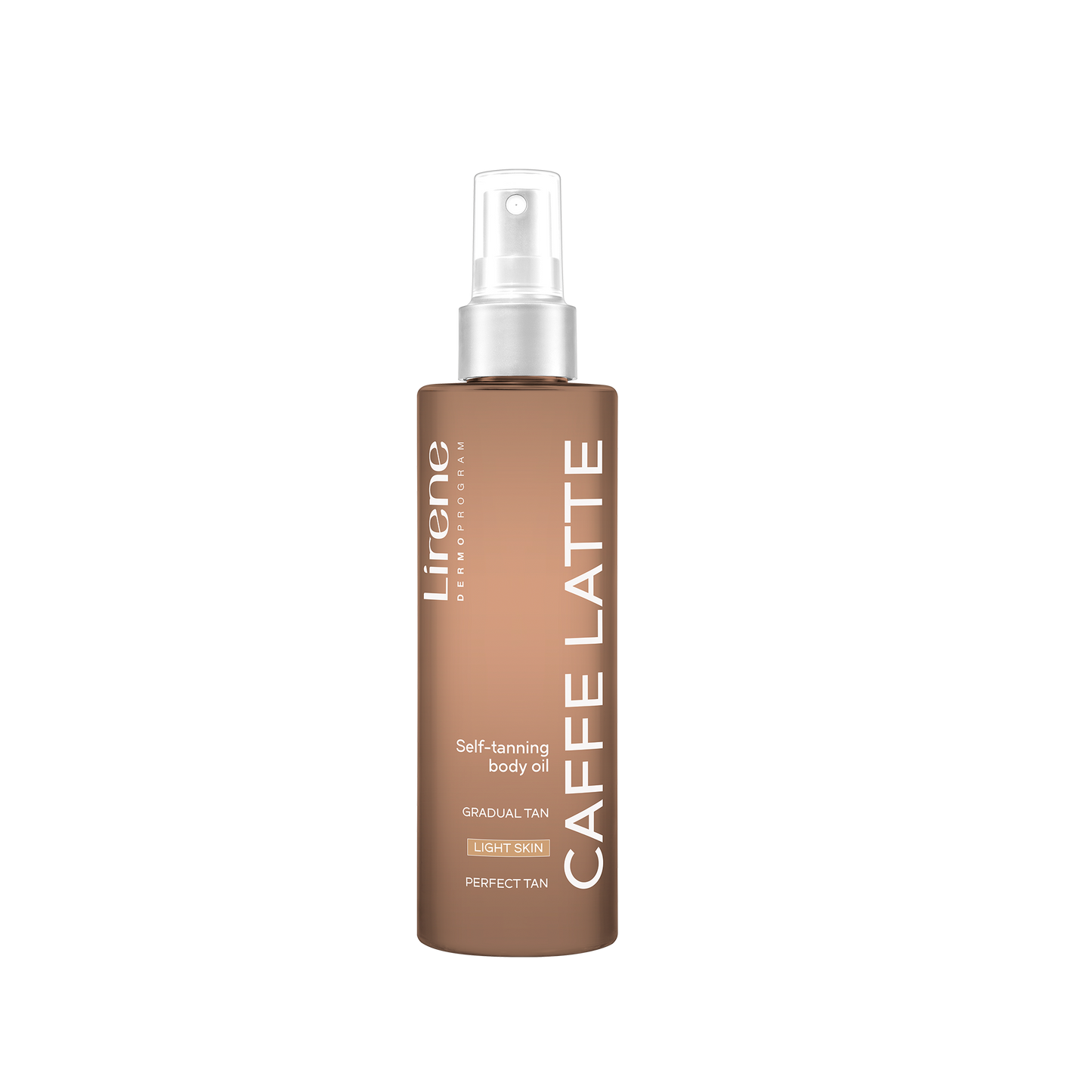 Lirene Perfect Tan Caffè Latte Self-Tanning Body Oil • 190 ml