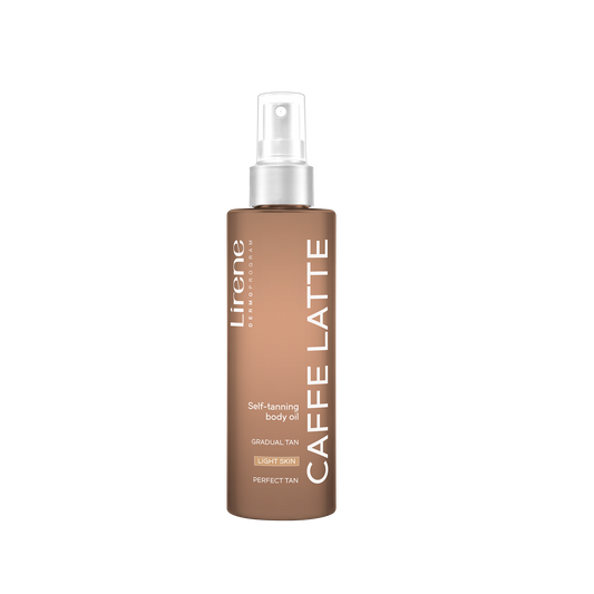 Lirene Perfect Tan Caffè Latte Self-Tanning Body Oil • 190 ml