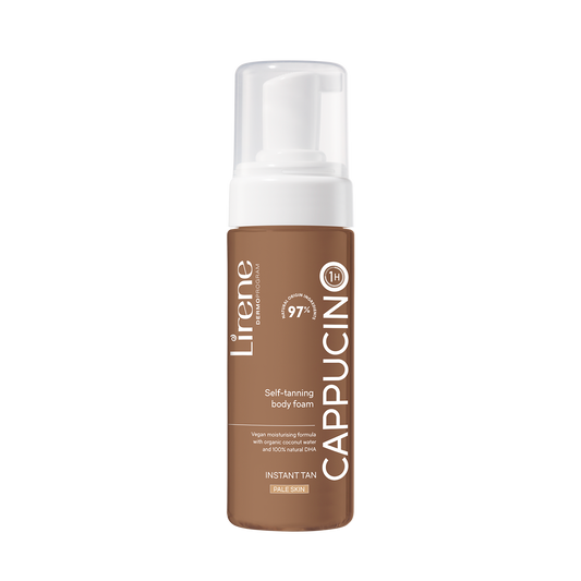 Lirene Perfect Tan Cappuccino Self-Tanning Foam with Organic Coconut Water 150ml