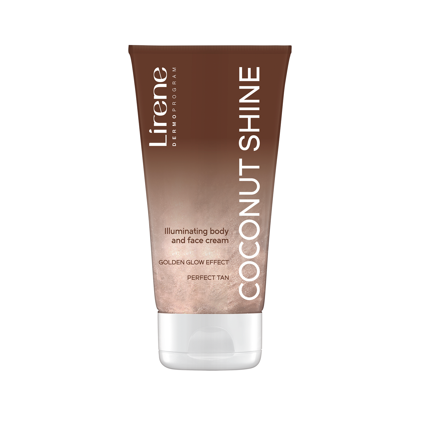 Lirene Perfect Tan Golden Body and Face Cream • Coconut Shine 150ml
