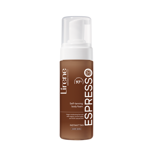 Lirene Perfect Tan Espresso Self-Tanning Foam with Organic Coconut Water 150ml